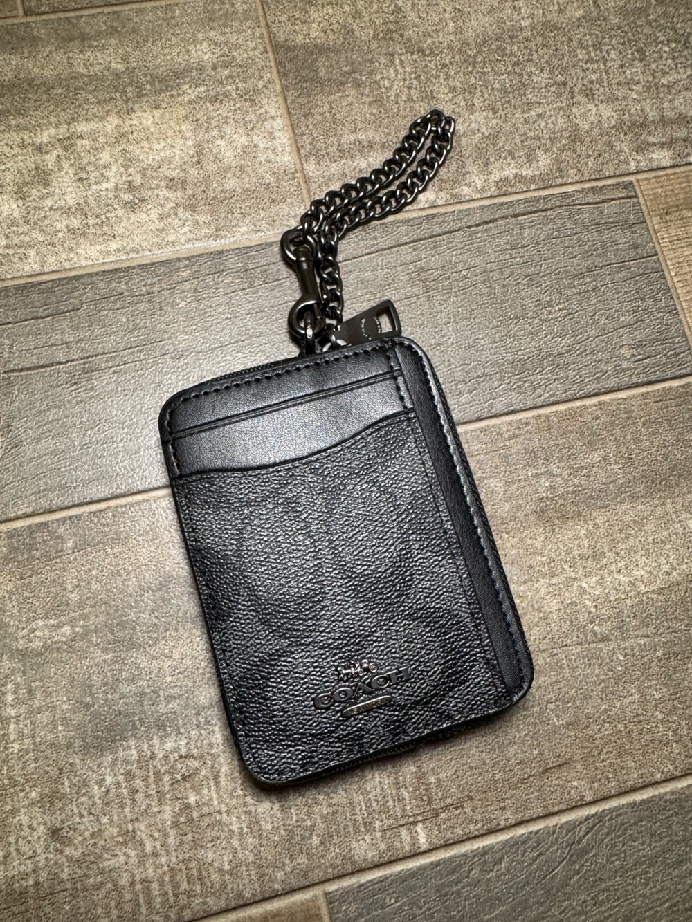 Coach Zip Card wallet